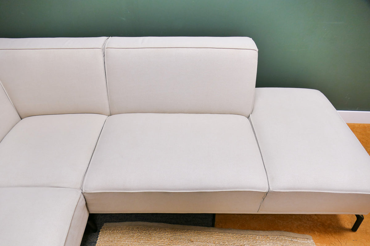 Refurbished Moderne Hoekbank Corné Beige