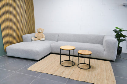 Refurbished Koozo Hoekbank Robin Junior grijs