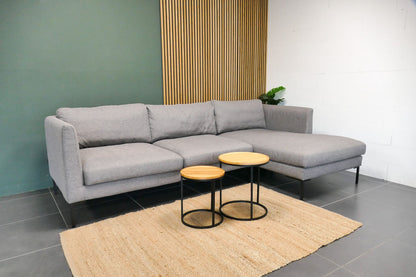 Refurbished Goossens Chaise Longue grijs