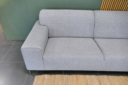 Refurbished Hoekbank Piet Klerkx Lichtgrijs