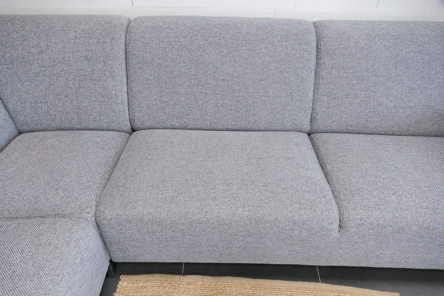 Refurbished Hoekbank Piet Klerkx Lichtgrijs