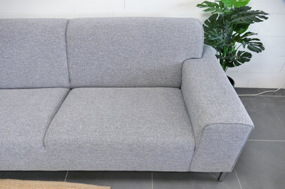 Refurbished Hoekbank Piet Klerkx Lichtgrijs