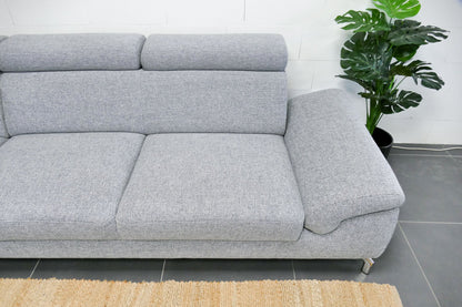 Refurbished Montel Hoekbank Chicago Lichtgrjis