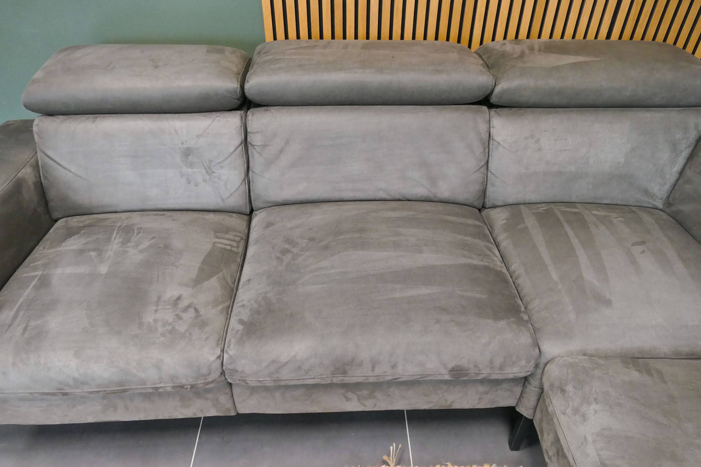 Refurbished Feelings Hoekbank met Verstelbare Hoofdsteunen