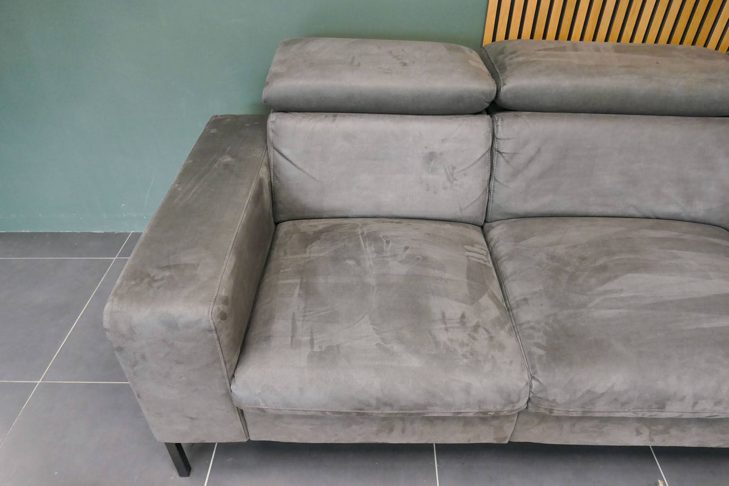 Refurbished Feelings Hoekbank met Verstelbare Hoofdsteunen