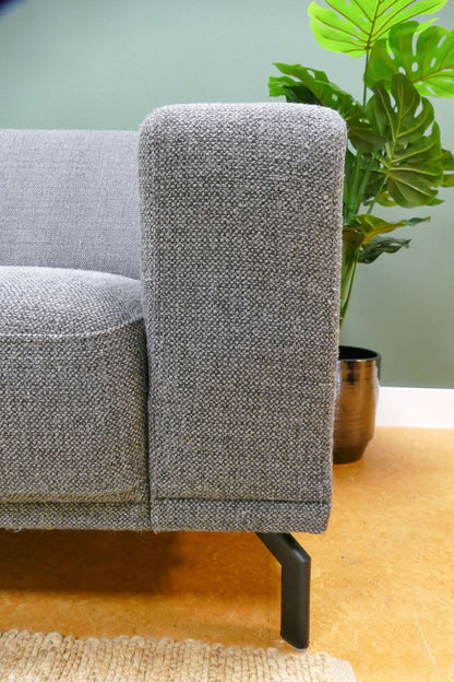 Refurbished Montel Hoekbank Viano Donkergrijs