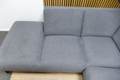 Refurbished Montel Hoekbank Viano Donkergrijs