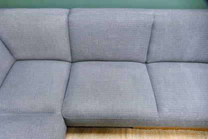 Refurbished Montel Hoekbank Viano Donkergrijs