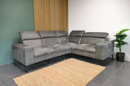 Refurbished Feelings Hoekbank met Verstelbare Hoofdsteunen