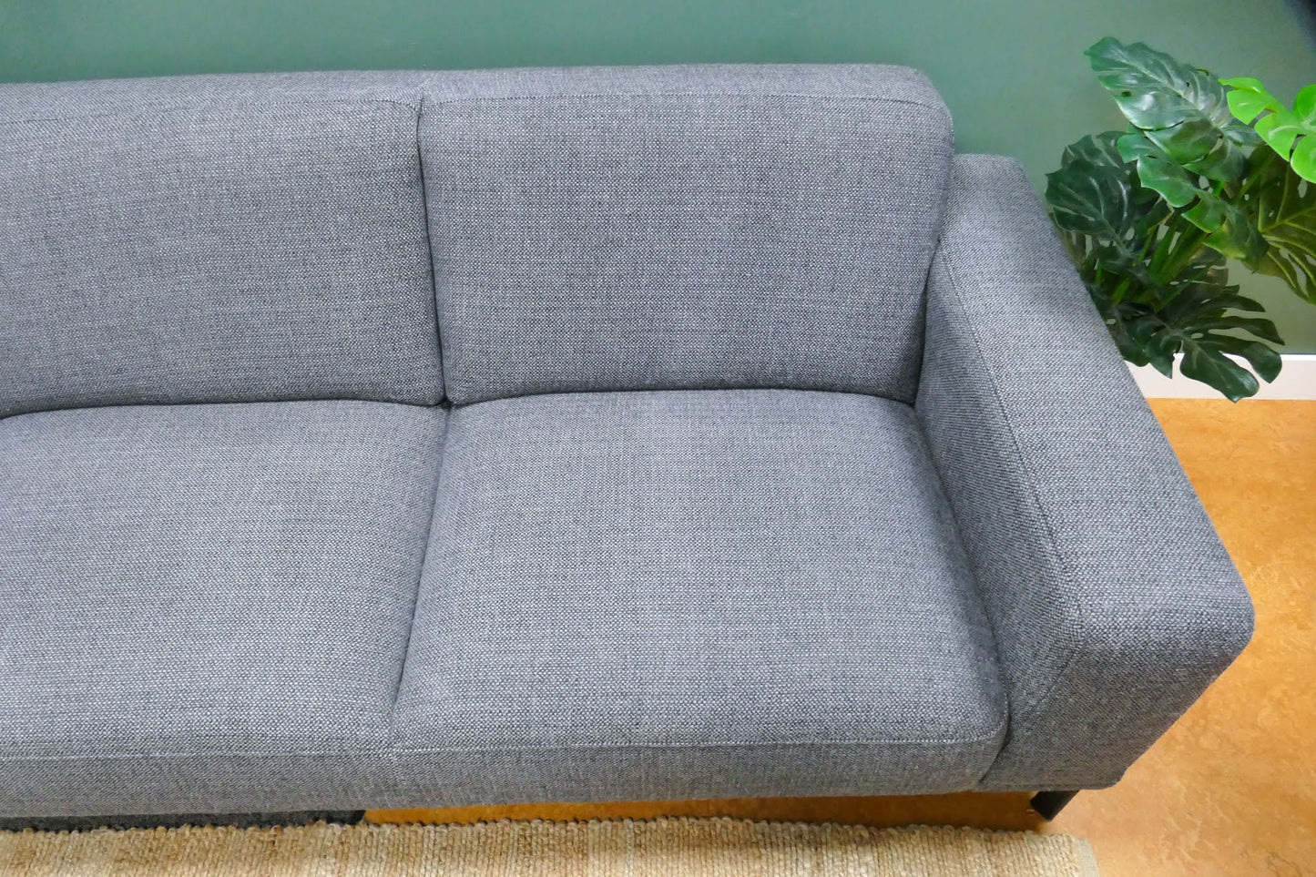 Refurbished Montel Hoekbank Viano Donkergrijs