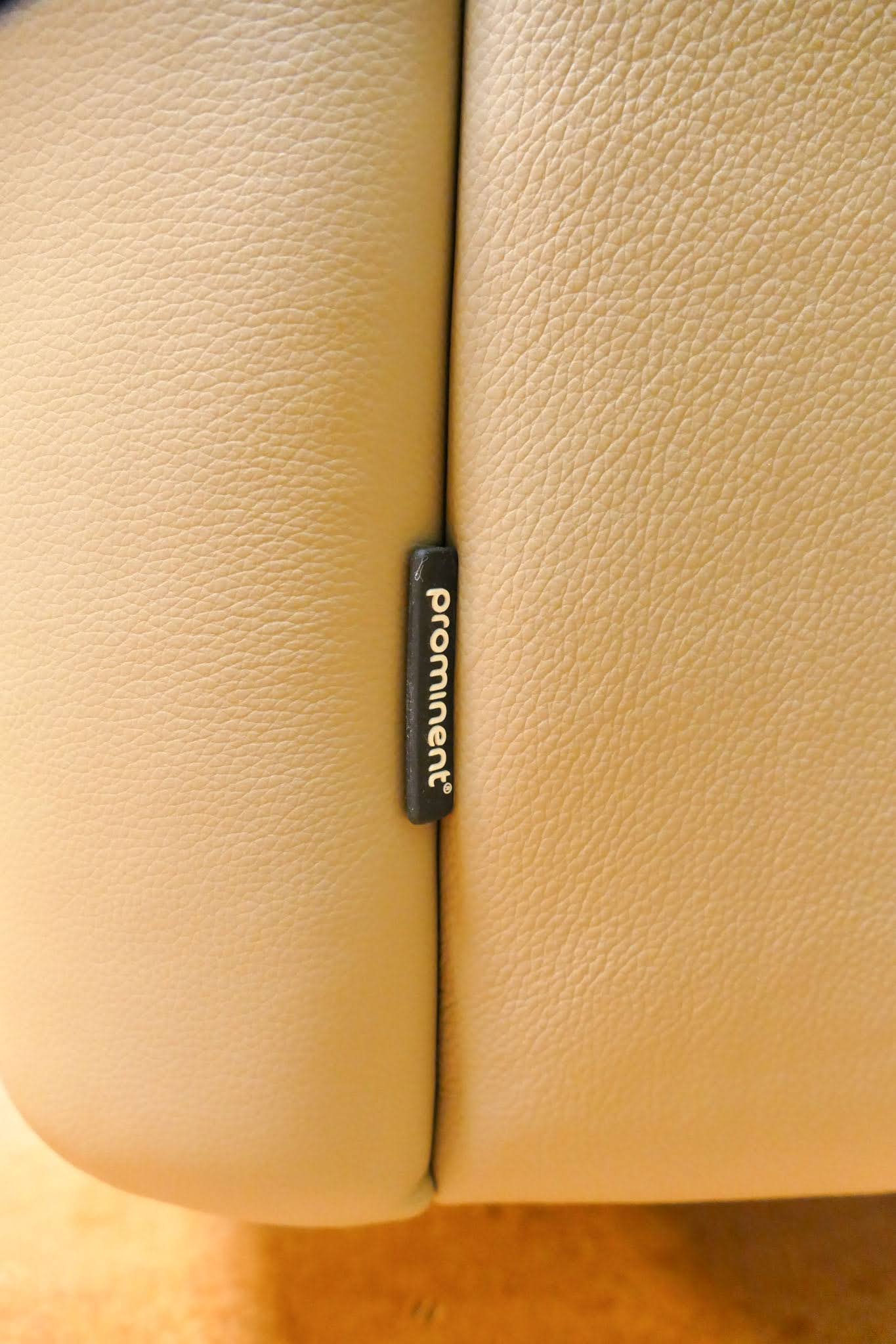 Refurbished 2,5 Zits Bank Prominent T501 Beige Leer