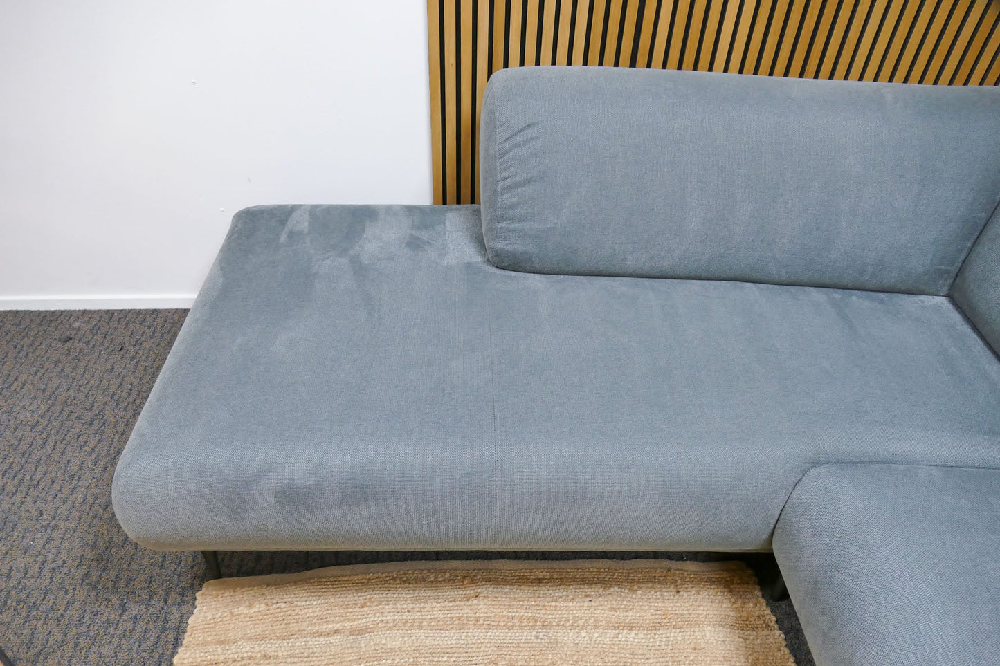 Refurbished Kleine Hoekbank Jeans Blauw