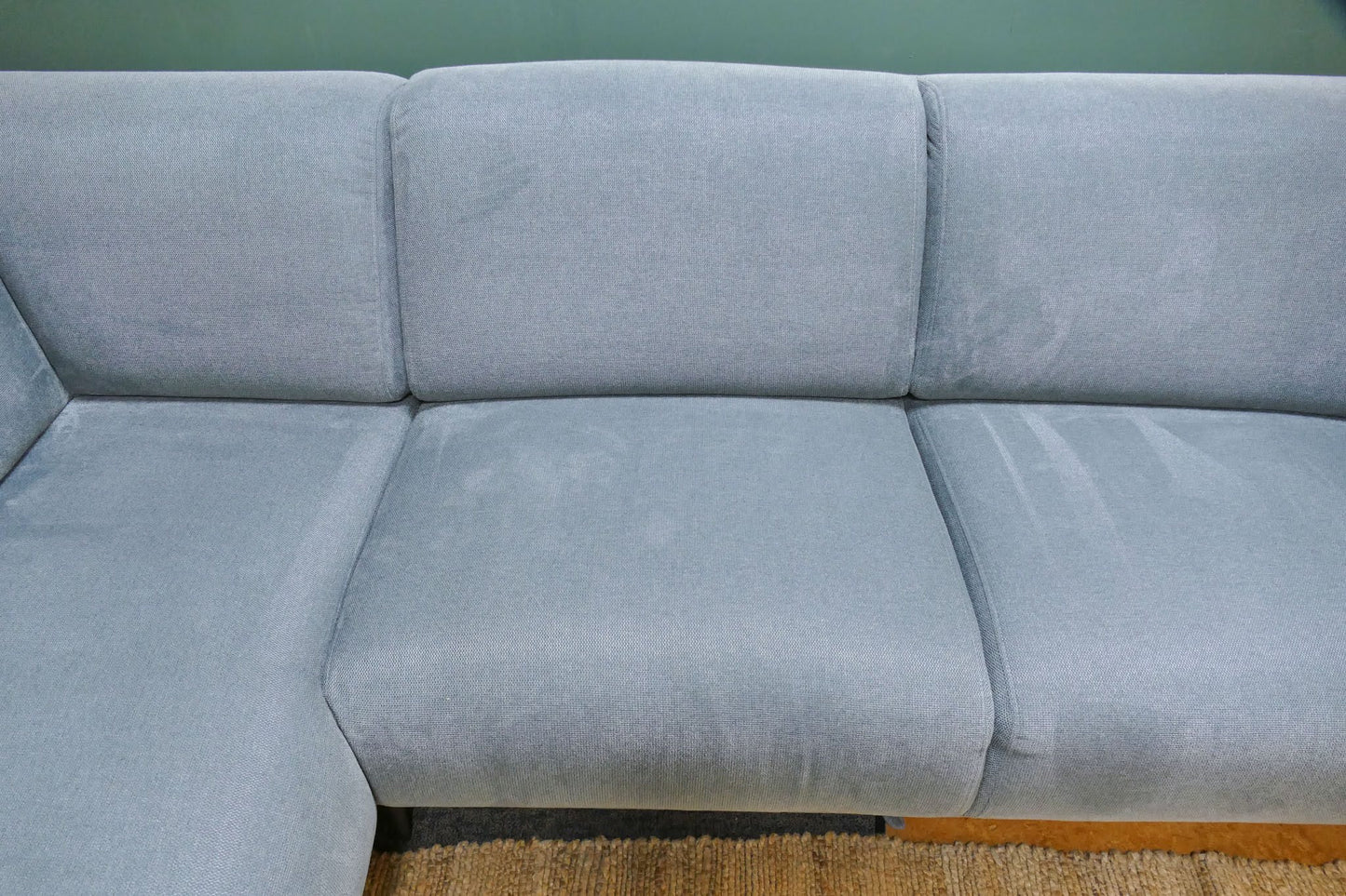 Refurbished Kleine Hoekbank Jeans Blauw