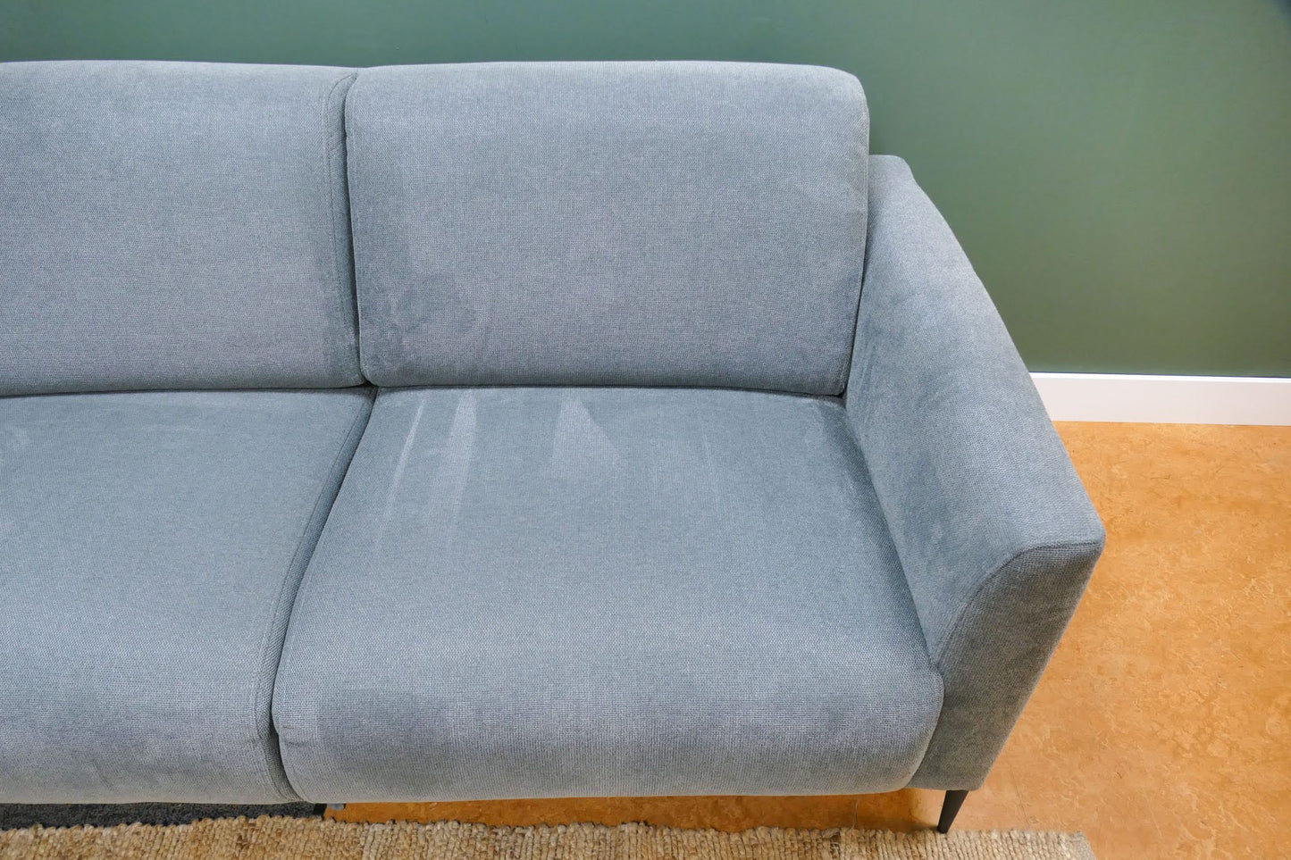 Refurbished Kleine Hoekbank Jeans Blauw