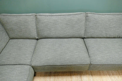 Refurbished Moderne Hoekbank Groen