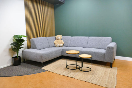 Refurbished Eijerkamp Hoekbank Grijs