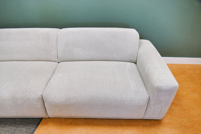 Refurbished De Bommel 3 zits Bank Beige