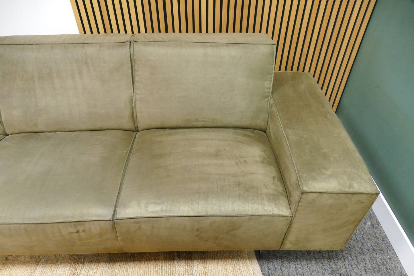 Refurbished Montel 4-Zits Giant Microvezel Groen