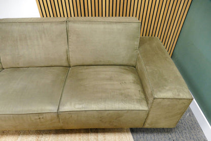 Refurbished Montel 4-Zits Giant Microvezel Groen