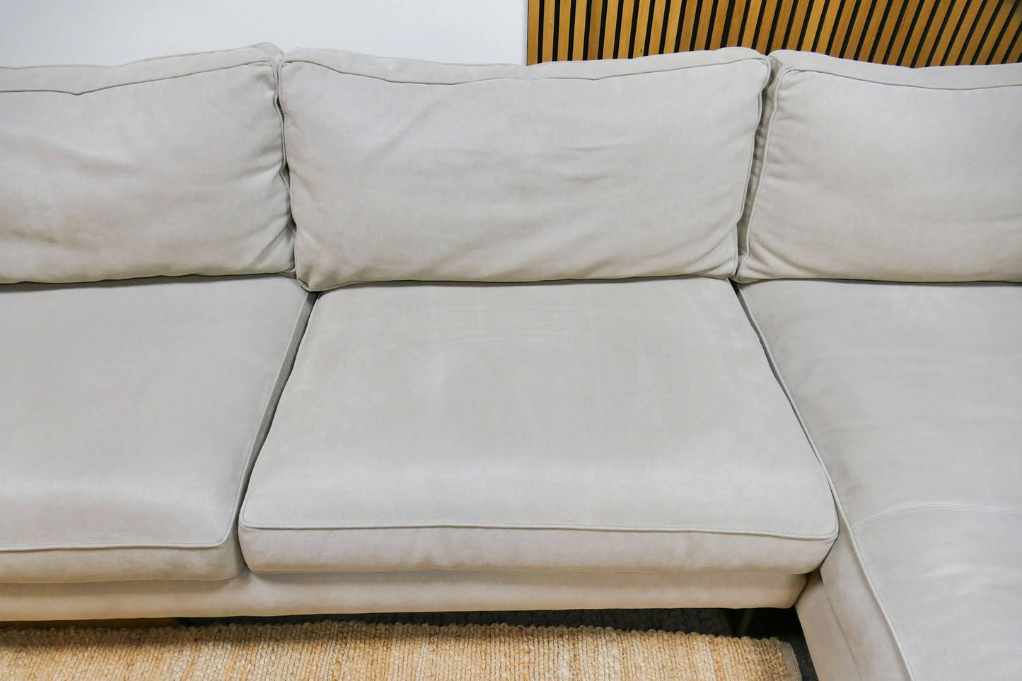 Refurbished Hoekbank Beige Soof's Interieur