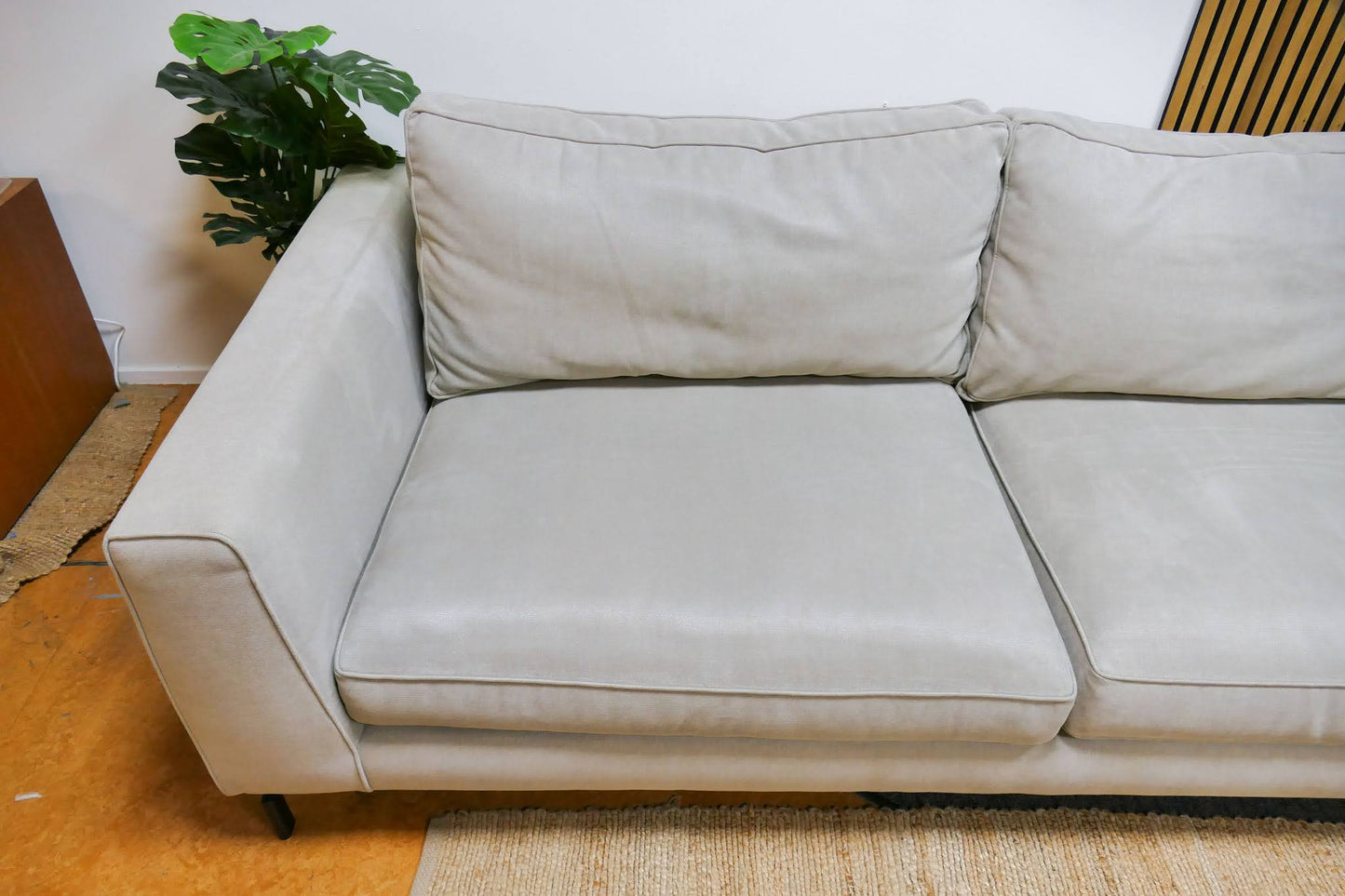 Refurbished Hoekbank Beige Soof's Interieur
