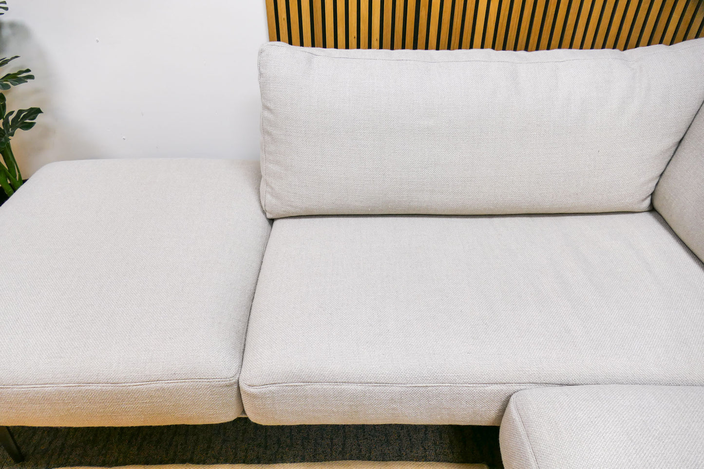 Refurbished Hoekbank Passe Partout Gianni Beige