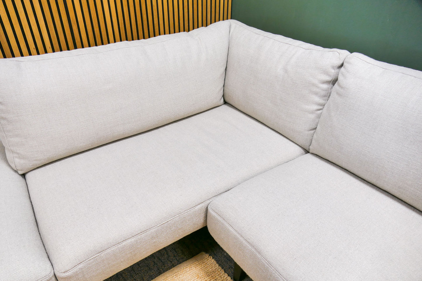 Refurbished Hoekbank Passe Partout Gianni Beige