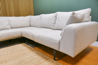 Refurbished Hoekbank Passe Partout Gianni Beige