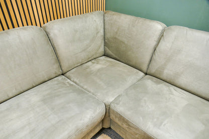 Refurbished Hoekbank Microvezel Groen