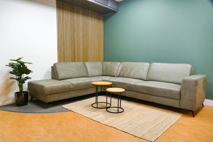 Refurbished Hoekbank Microvezel Groen