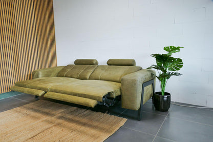 Refurbished Rechte 3-zits bank elektrisch verstelbaar De Bommel