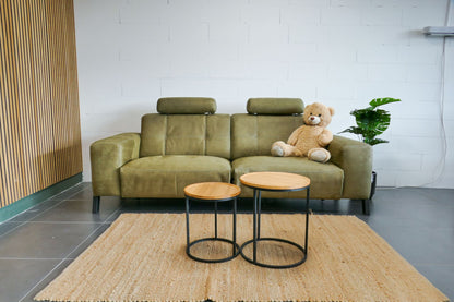 Refurbished Rechte 3-zits bank elektrisch verstelbaar De Bommel