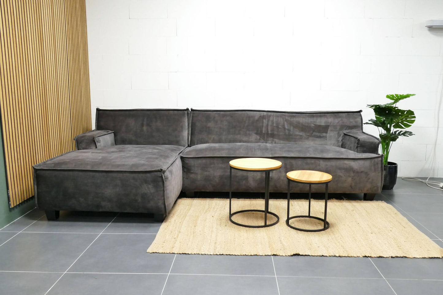 Refurbished Lounge bank Antraciet SoTrue