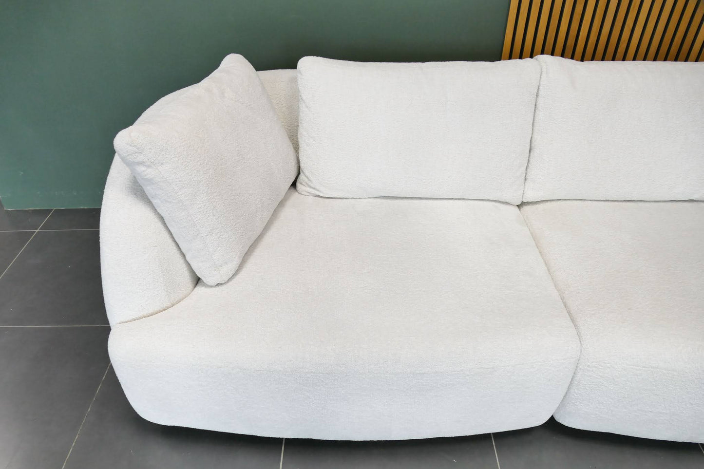 Refurbished Rechte 3-zits bank Passe Partout Medusa