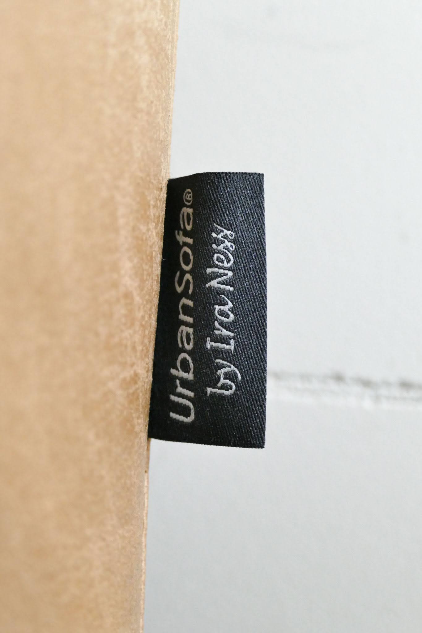 Refurbished Hoekbank Urban Sofa Microvezel Cognac Bruin