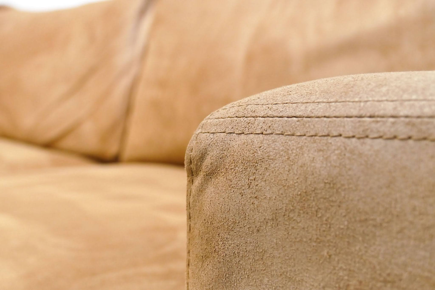 Refurbished Hoekbank Urban Sofa Microvezel Cognac Bruin