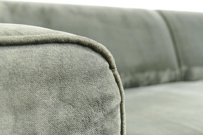 Refurbished Hoekbank BePureHome Velvet Groen