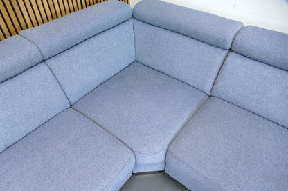 Refurbished Hoekbank De Bommel Blauw grijs