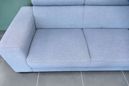 Refurbished Hoekbank De Bommel Blauw grijs