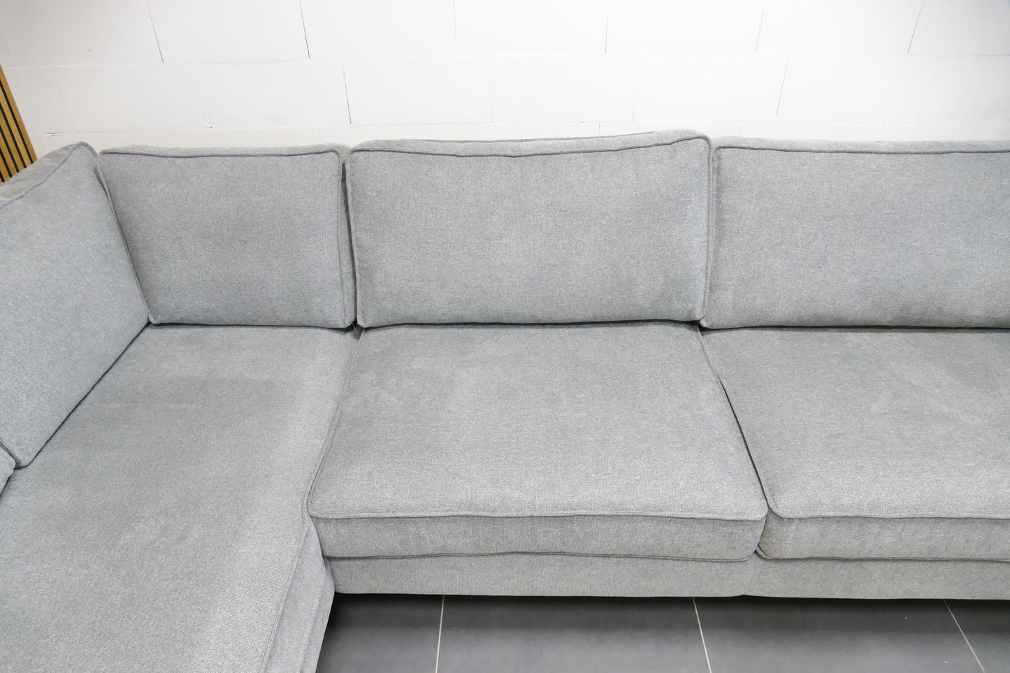 Refurbished Hoekbank Zitmaxx Lichtgrijs