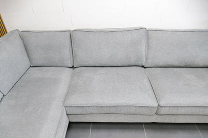 Refurbished Hoekbank Zitmaxx Lichtgrijs