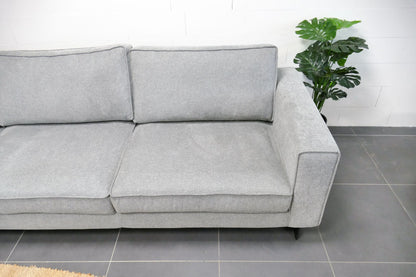 Refurbished Hoekbank Zitmaxx Lichtgrijs