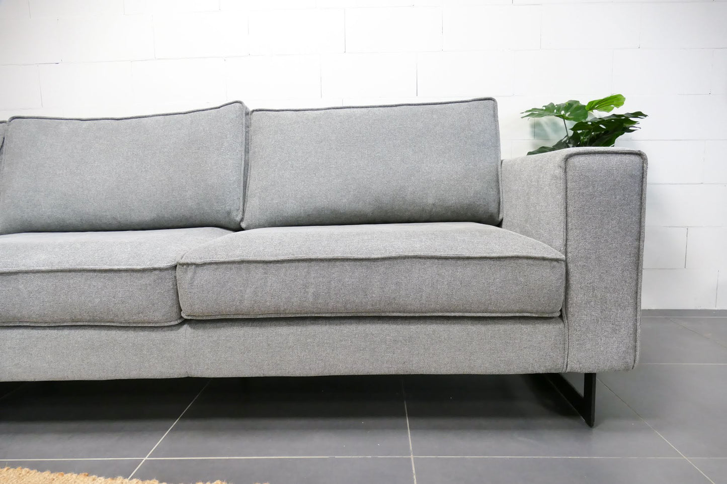 Refurbished Hoekbank Zitmaxx Lichtgrijs