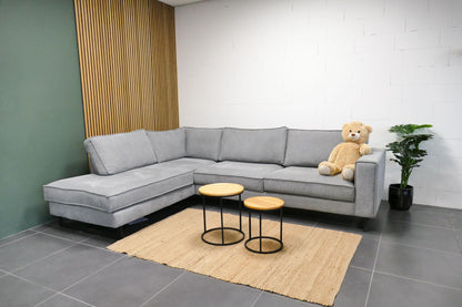 Refurbished Hoekbank Zitmaxx Lichtgrijs