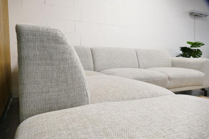 Refurbished Hoekbank Greige DFS