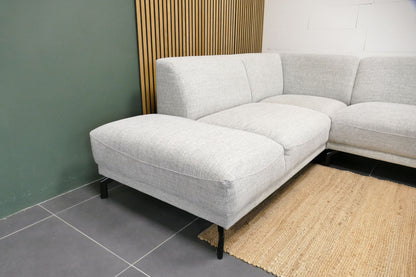 Refurbished Hoekbank Greige DFS