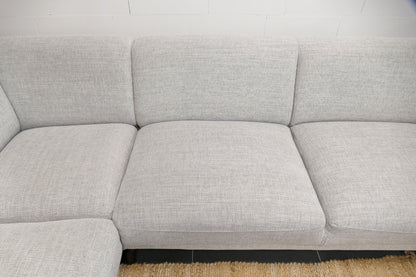 Refurbished Hoekbank Greige DFS