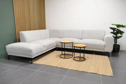 Refurbished Hoekbank Greige DFS