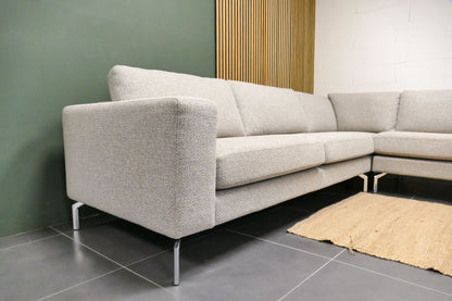 Refurbished Hoekbank Groot Beige