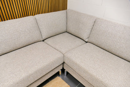 Refurbished Hoekbank Groot Beige